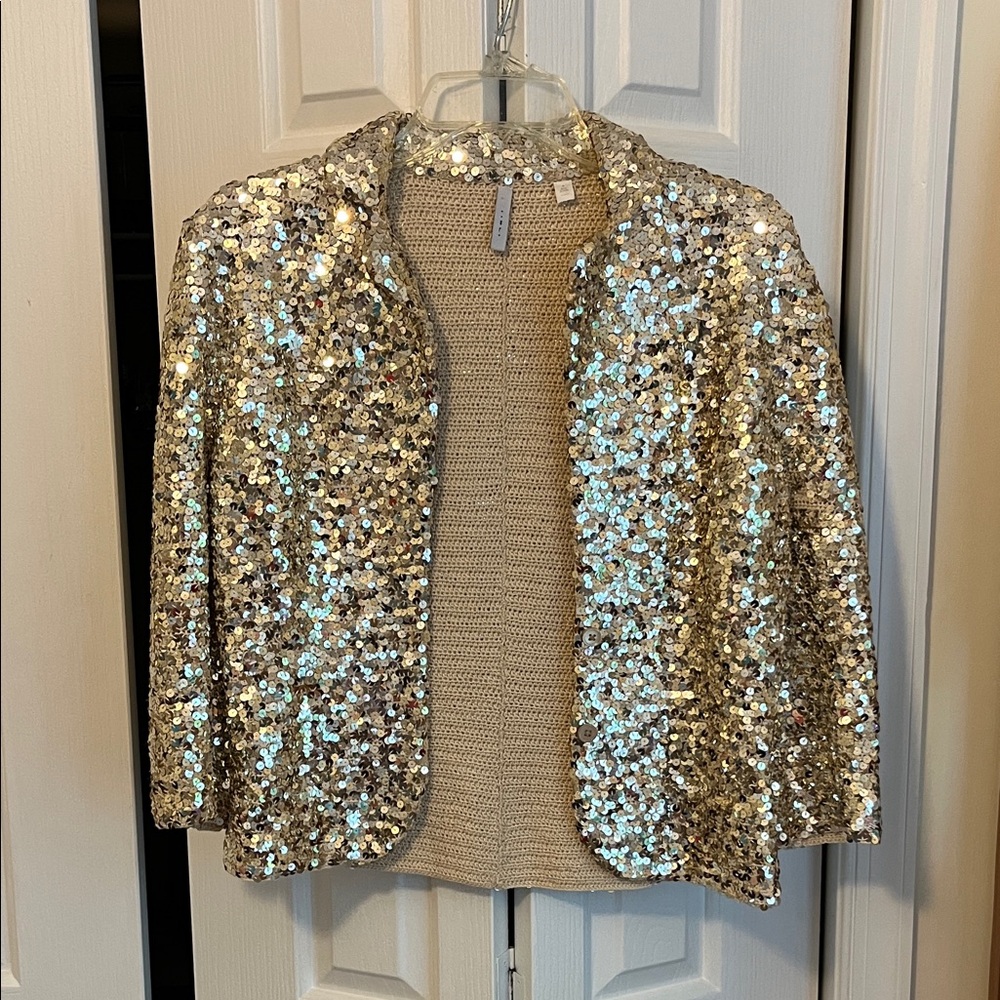 Sequin Embellished Jacket